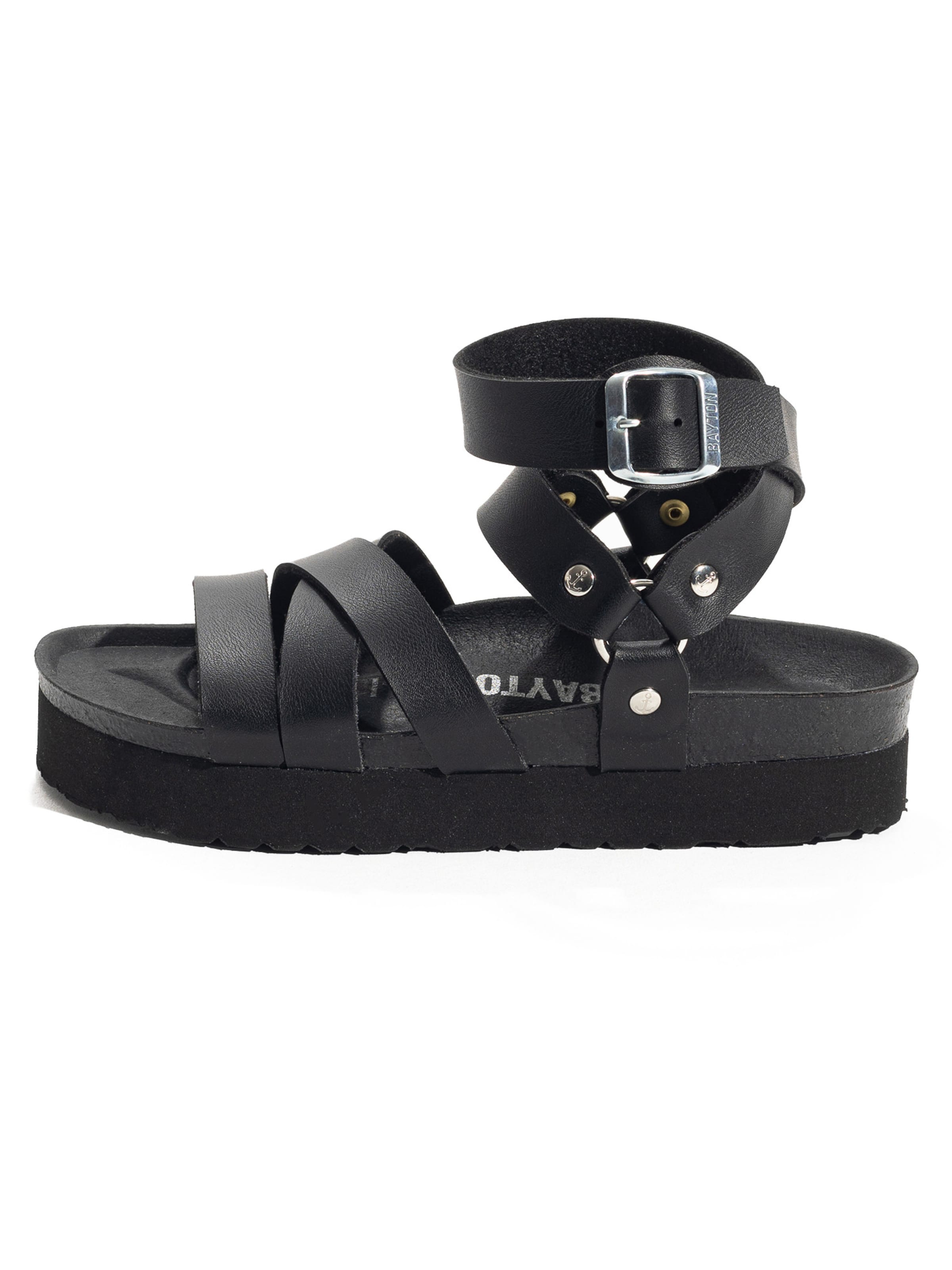 Bayton Sandały 'HARING' w kolorze czarny: przód