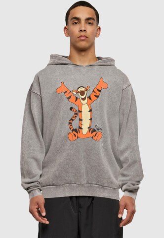 ABSOLUTE CULT Sweatshirt 'Winnie The Pooh - Tigger Classic' in Grau: Vorderseite