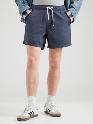 mėlyna HOLLISTER Standartinis Kelnės: priekis