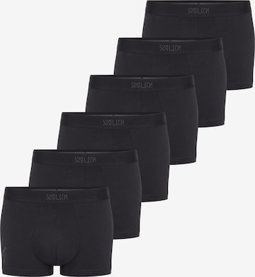 SLOGGI Boxer shorts 'SLG Base' in Black: front