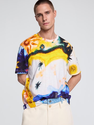 Desigual T-Shirt 'Cosmos' in Weiß: Vorderseite