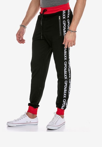 CIPO & BAXX Jogginganzug in Schwarz