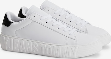 Tommy Jeans - Zapatillas deportivas bajas en blanco