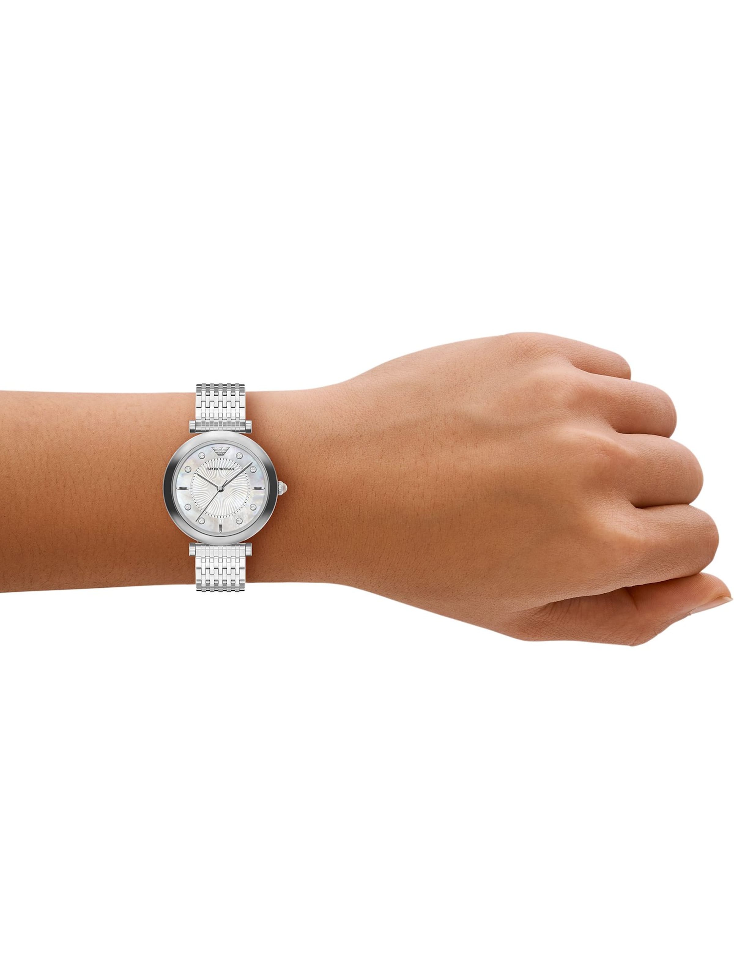 Emporio Armani Analoogkell, värv Hõbe