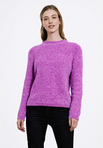 STREET ONE Sweater in Pink: front
