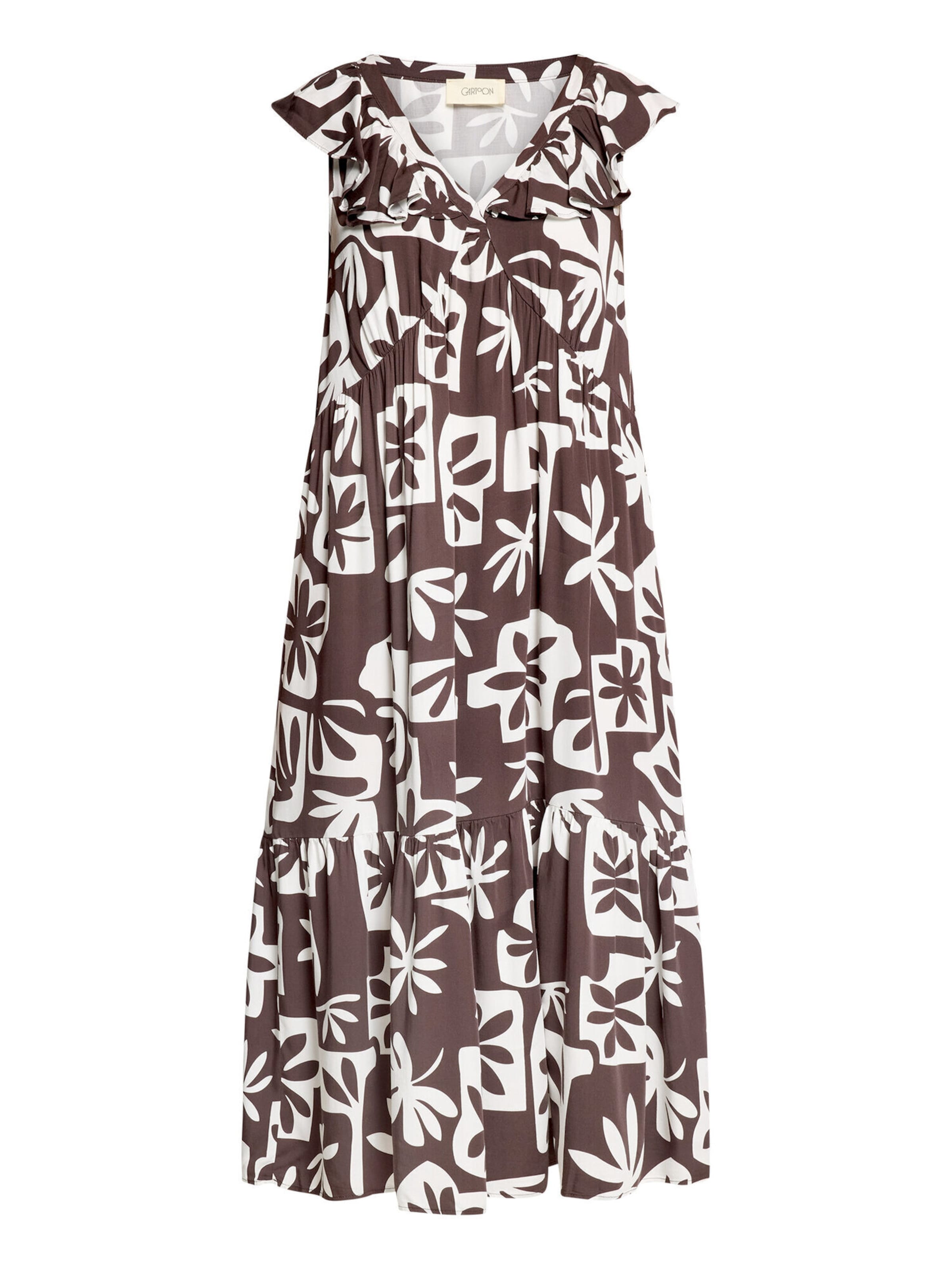 Cartoon Evening dress in Brown: front