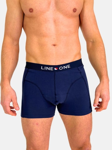 Line One Μποξεράκι 'Herren Boxershorts aus Baumwolle' σε μπλε