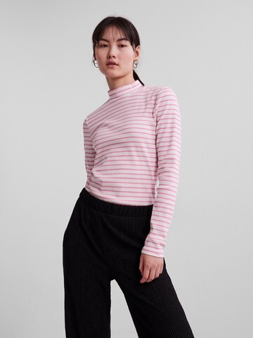 PIECES Shirt 'Voma' in Pink: front