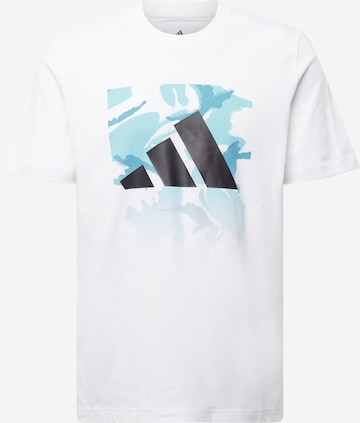 ADIDAS PERFORMANCE Performance Shirt in White: front