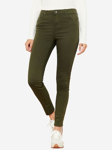 Skinny Pantaloni de la LolaLiza pe verde