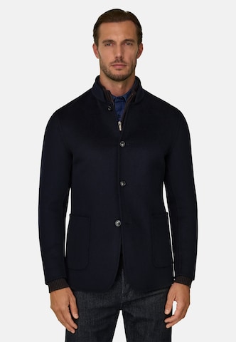 Boggi Milano Regular fit Colbert ' KYOTO' in Blauw: voorkant