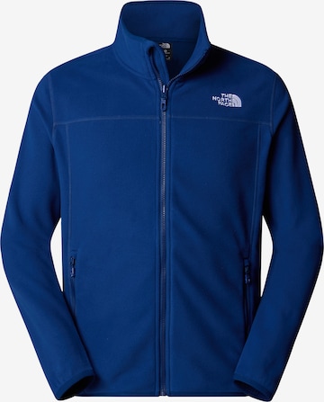 THE NORTH FACE Athletic Fleece Jacket '100 Glacier' in Blue: front