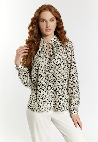 DreiMaster Klassik - Blusa 'Baradello' en beige: frente