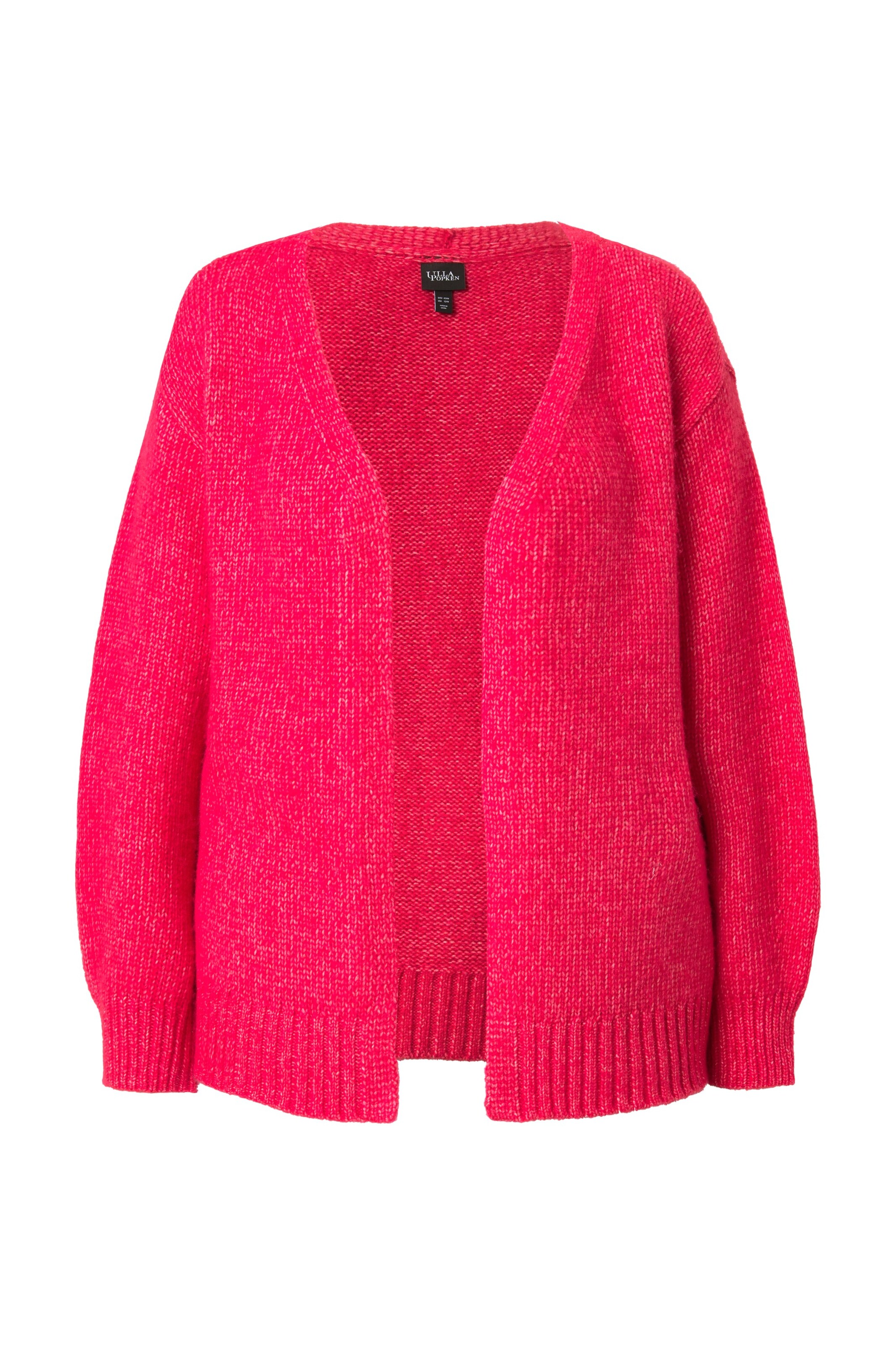 Ulla Popken Strickjacke in Pink: Vorderseite
