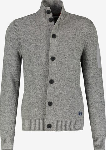 LERROS Knit Cardigan in Grey: front