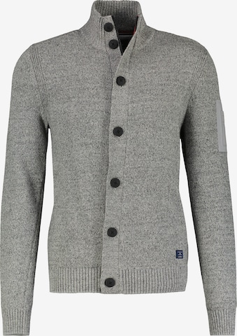 LERROS Knit Cardigan in Grey: front