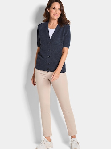 Goldner Gebreid vest in Blauw