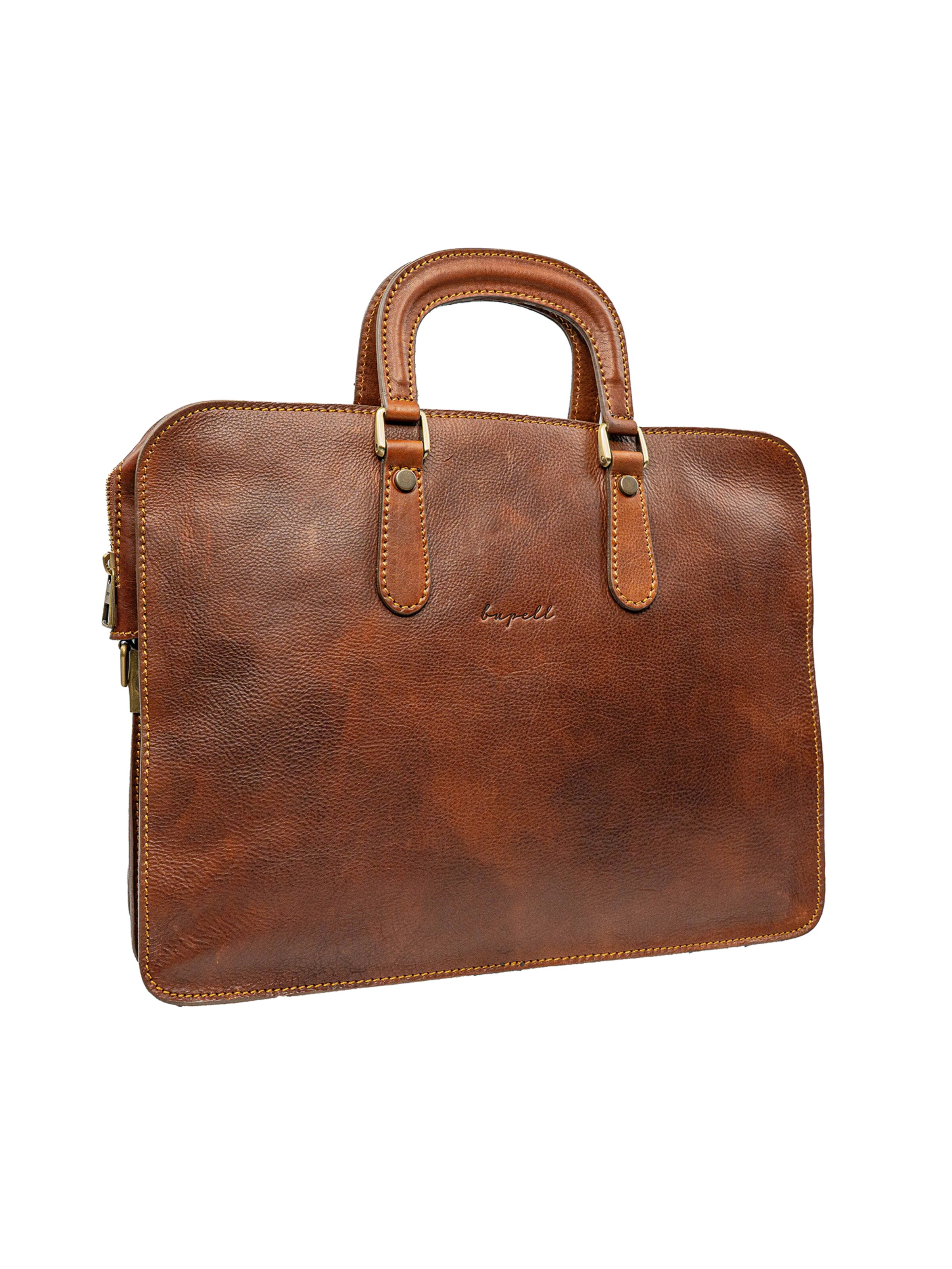 bupell Briefcase 'Guiseppe' in Brown
