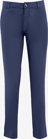 Organication Trousers in Blue: front