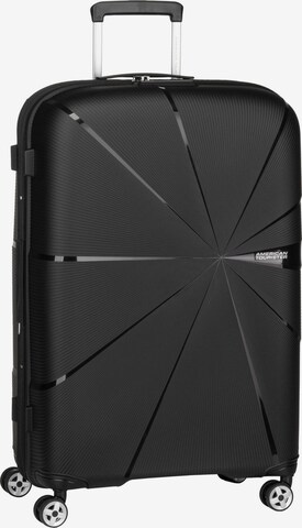 American Tourister Cart 'Starvibe Spinner 77 EXP' in Black: front