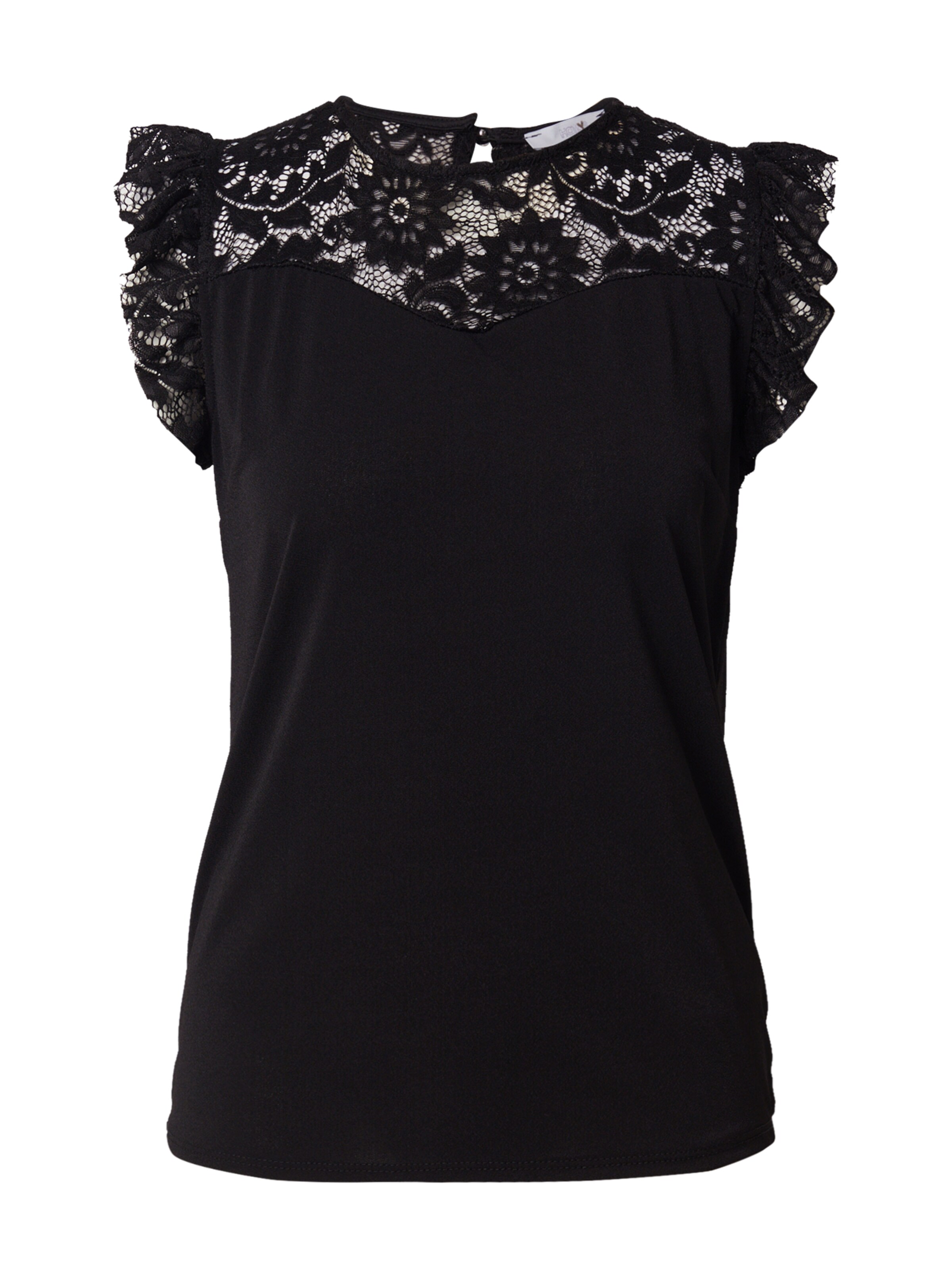 Hailys Shirt 'Ga44by' in Black: front