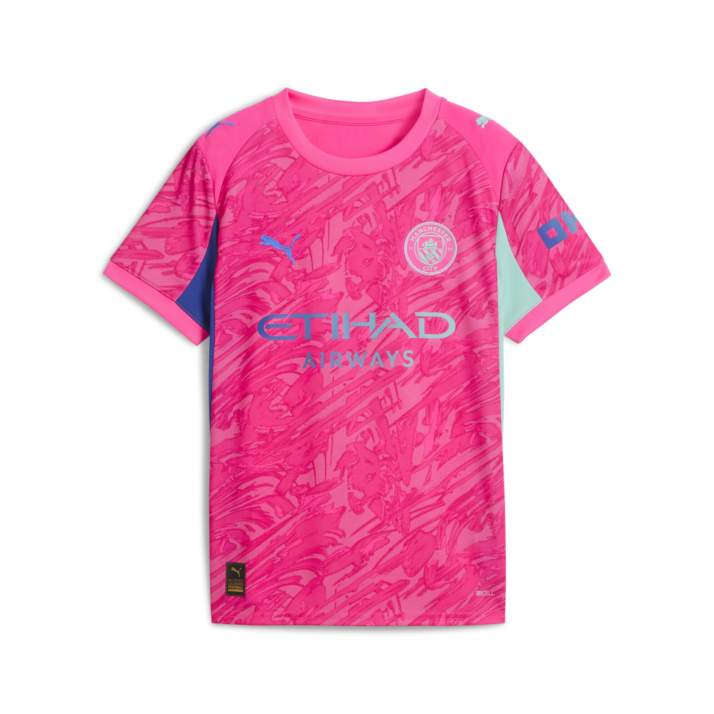 PUMA Functioneel shirt 'Manchester City 25/26' in Roze: voorkant