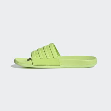 ADIDAS SPORTSWEAR Plätu 'Adilette', värv roheline