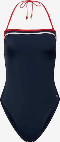 Tommy Hilfiger Underwear Bandeau Uimapuku värissä sininen: etupuoli