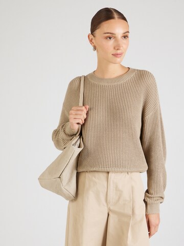 Pullover 'NMMAYSA' di Noisy may in beige: frontale