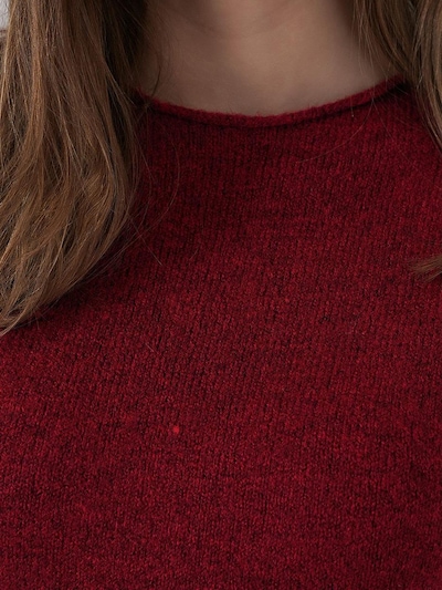 Bigdart Strickkleid in burgunder, Produktansicht