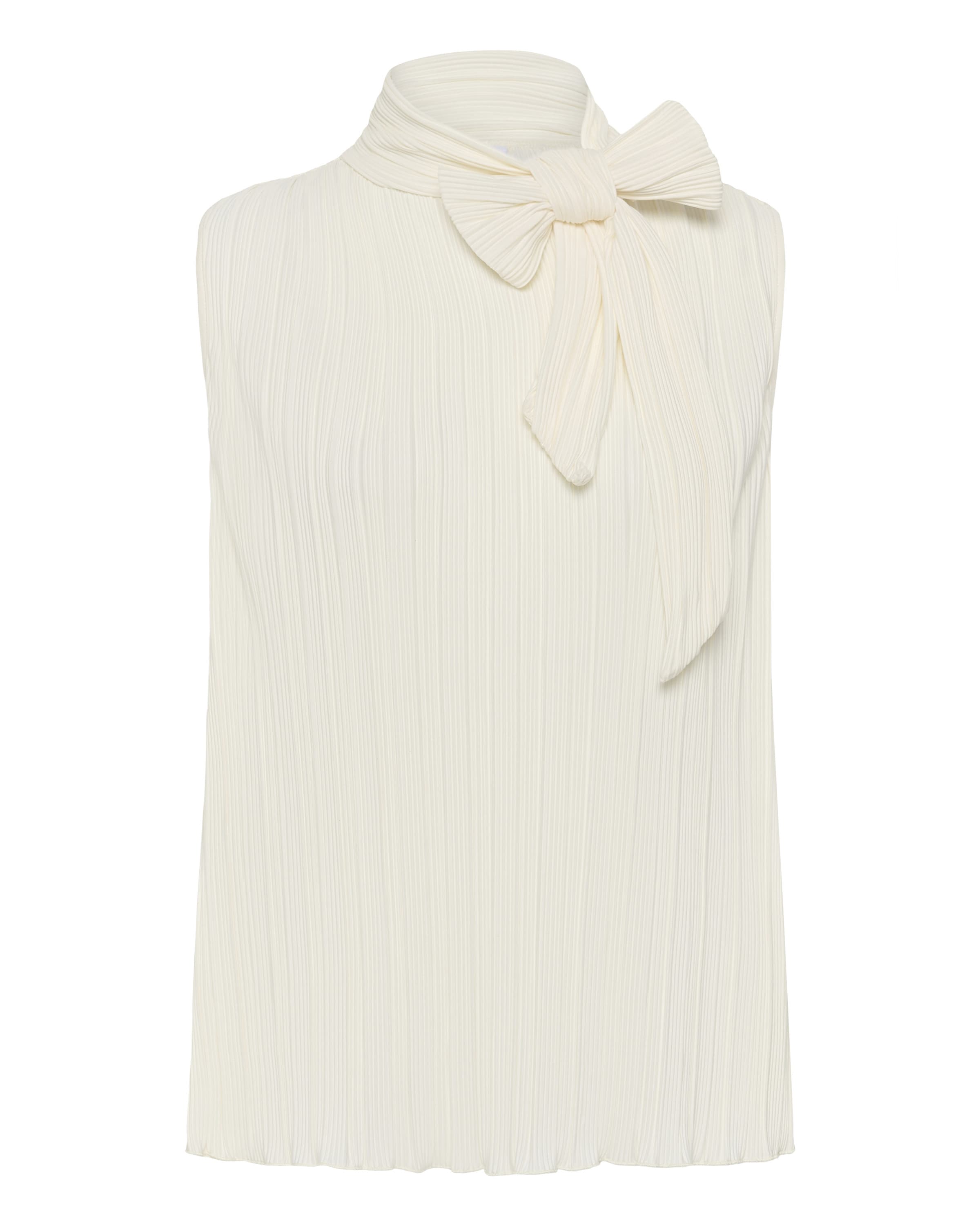 SAINT TROPEZ Bluse in Weiß: Vorderseite