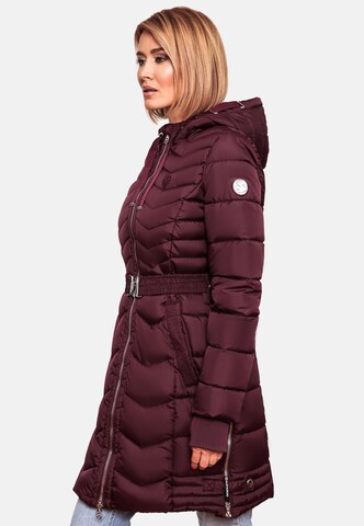 Manteau d’hiver 'Alpenveilchen' NAVAHOO en rouge