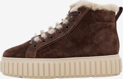 Kennel & Schmenger Bottines à lacets 'ZAP' en 36 en brun foncé, Vue avec produit