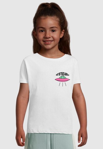 T-Shirt 'Out Of This World' Merchcode en blanc : devant