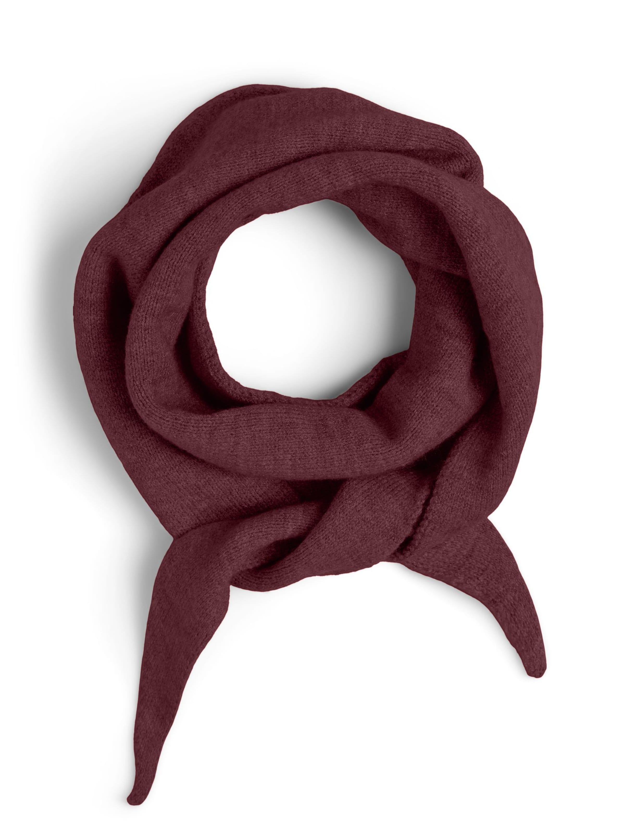 PIECES Schal 'PCKomma' in Rot: Vorderseite