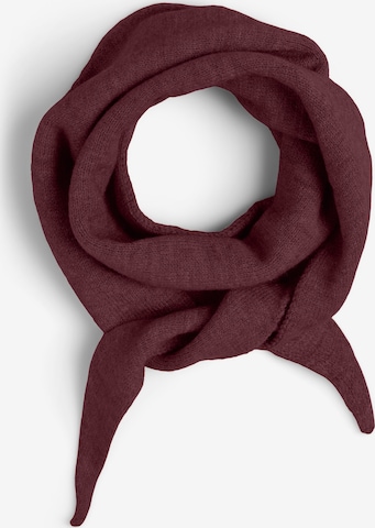 PIECES Scarf 'PCKomma' in Red: front