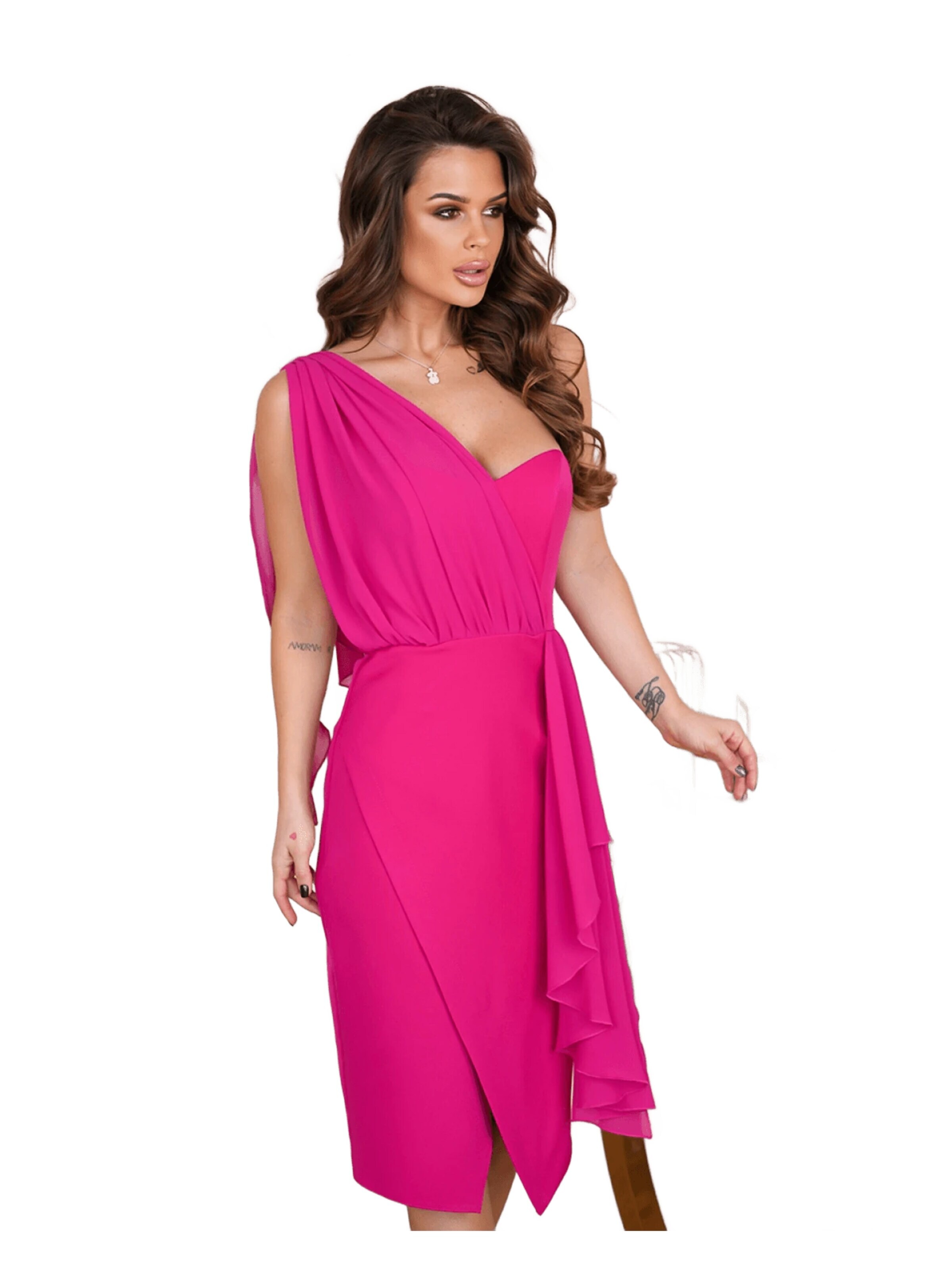 bicotone Dress in Pink