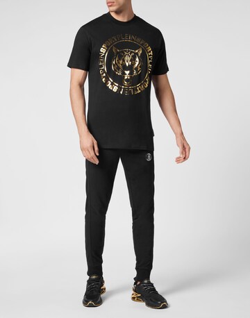 Plein Sport T-Shirt 'Carbon Tiger' in Schwarz