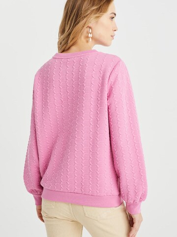 WE Fashion Sweatshirt i rosa