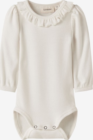 Barboteuse / body Lil'Atelier en blanc : devant