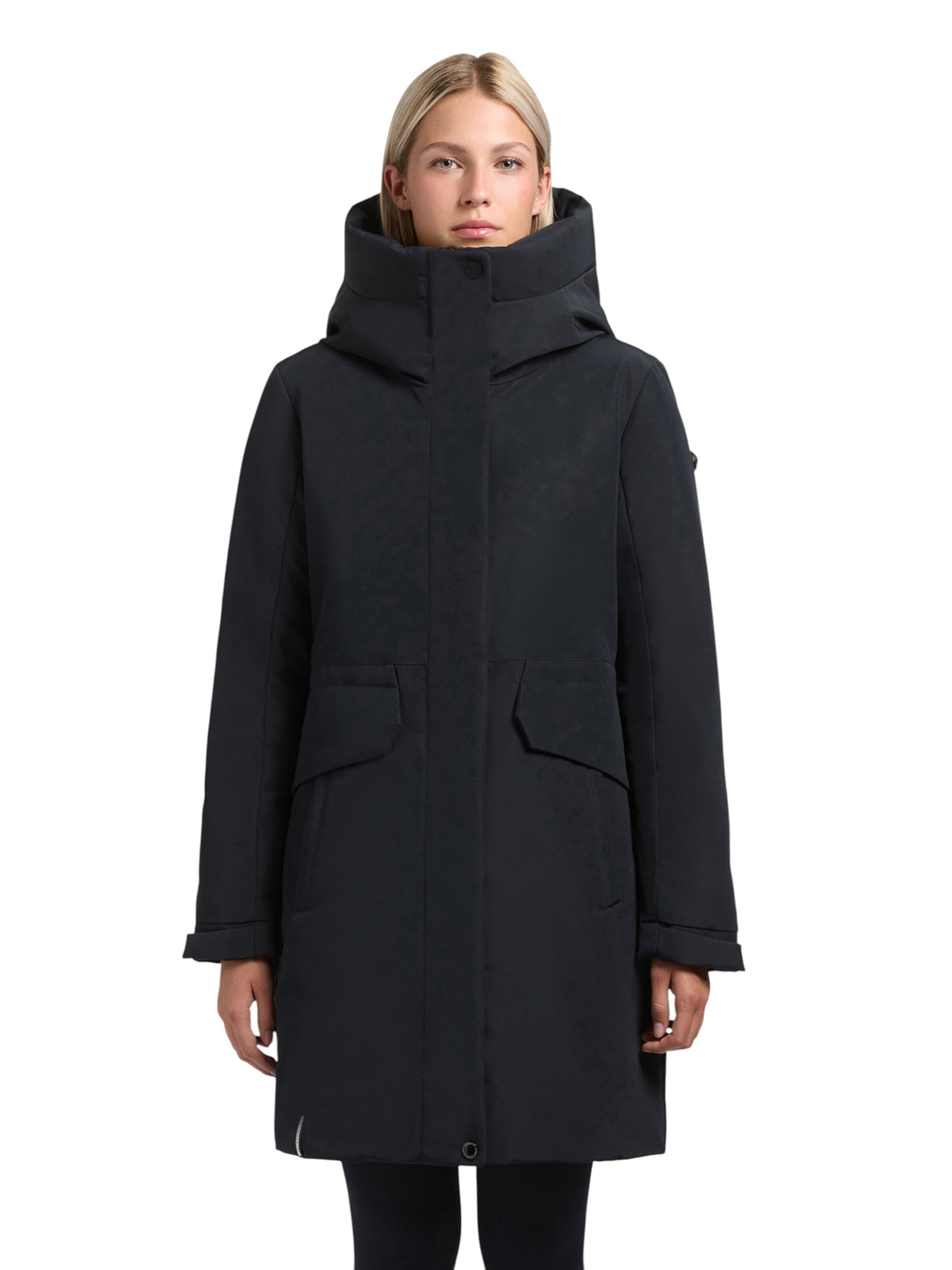 khujo Winter Jacket 'Sina' in Blue: front
