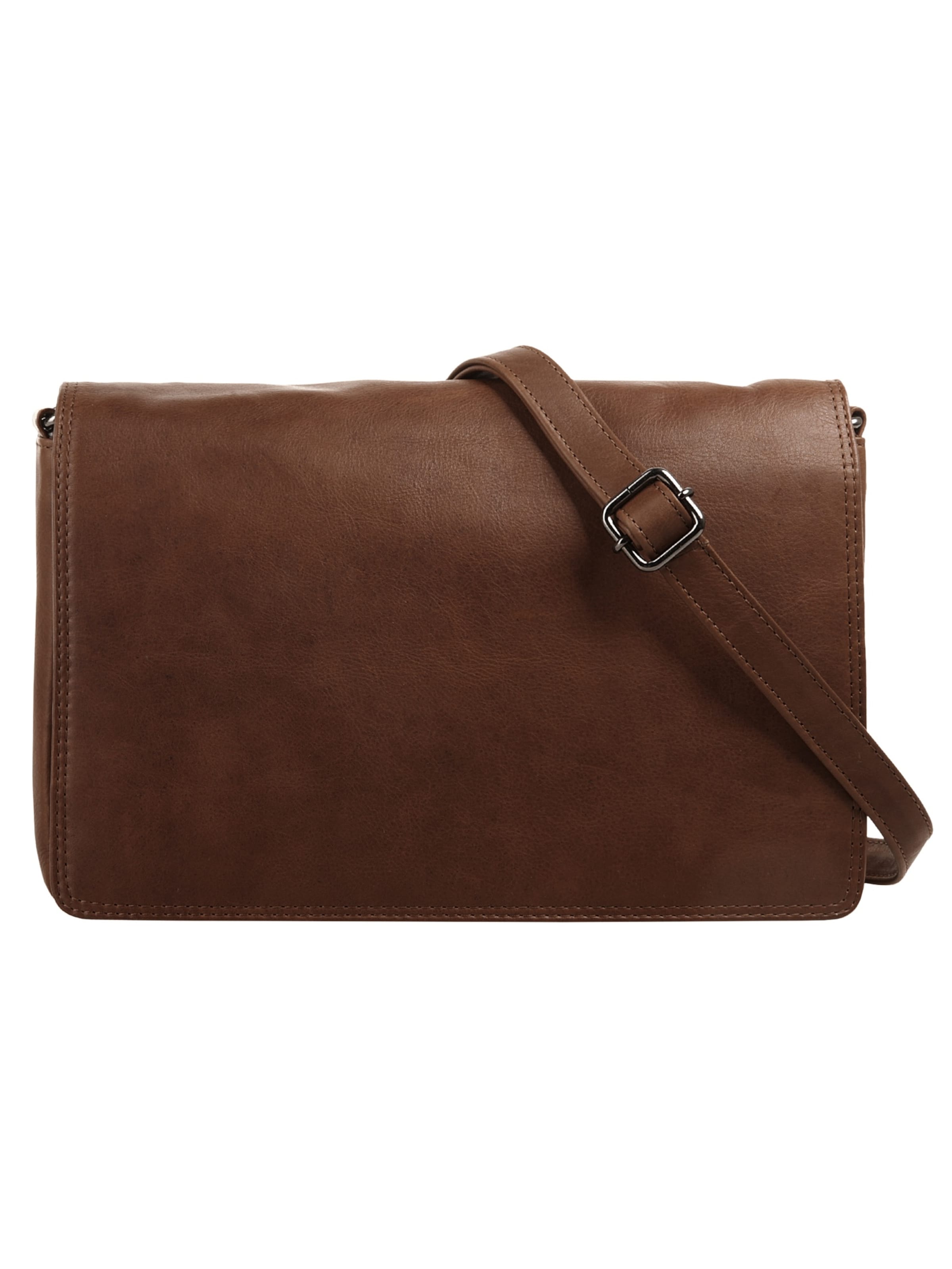 Cluty Crossbody bag in Brown: front