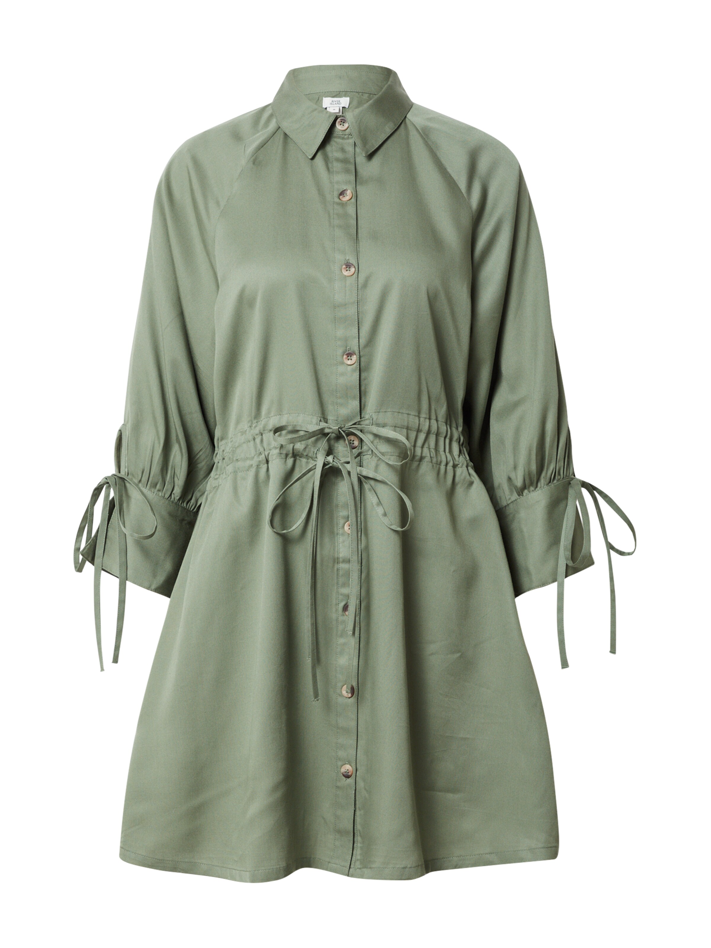 River Island Μπλουζοφόρεμα σε πράσινο: μπροστά