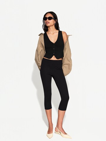 Gilet Bershka en noir