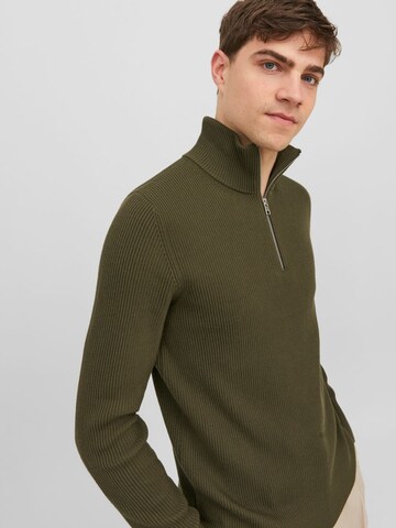 JACK & JONES Pullover 'Perfect' i grøn