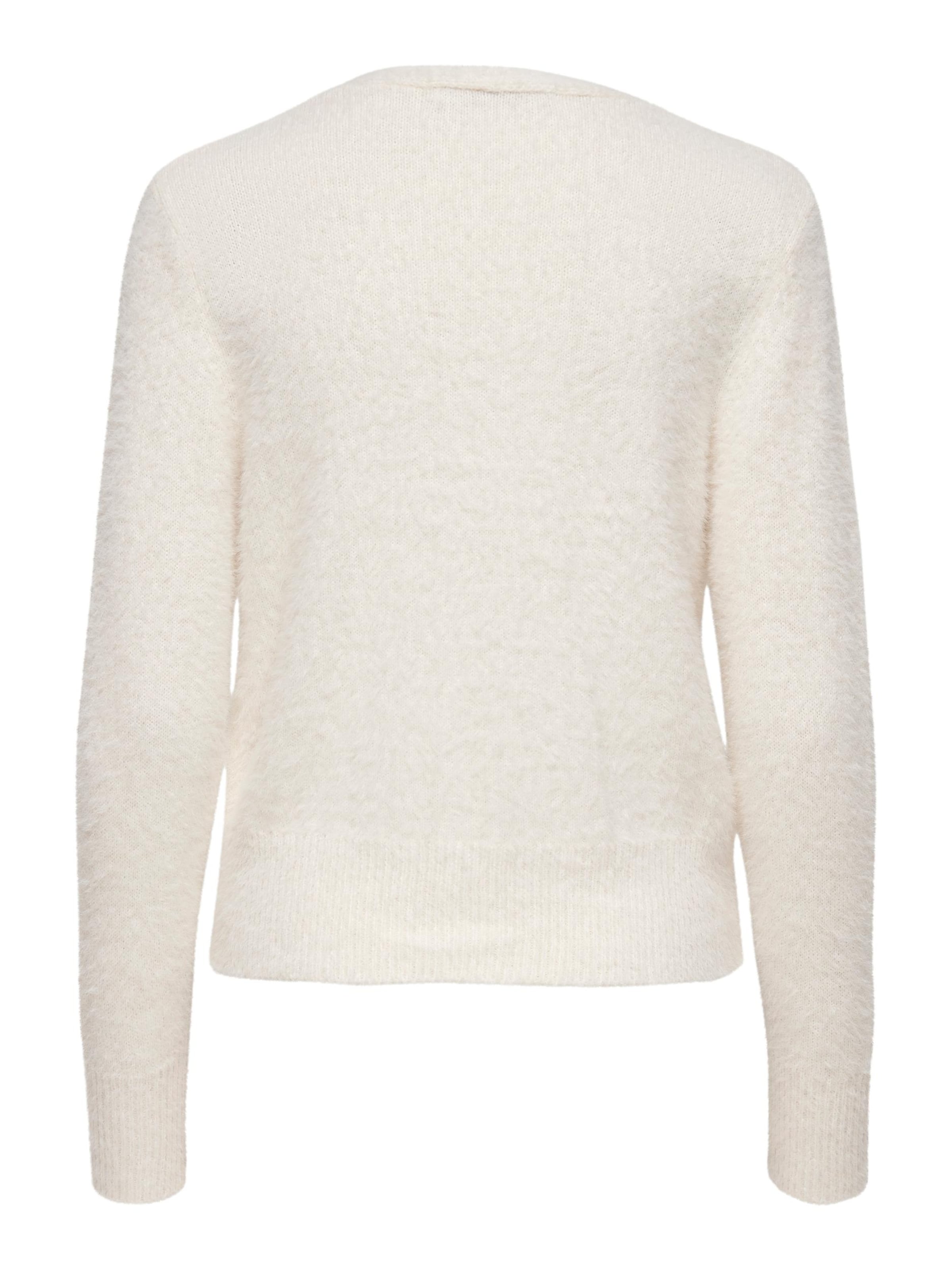 Pull-over 'Ella' ONLY en blanc