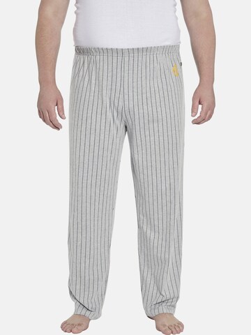 Pantalon de pyjama Charles Colby en gris : devant