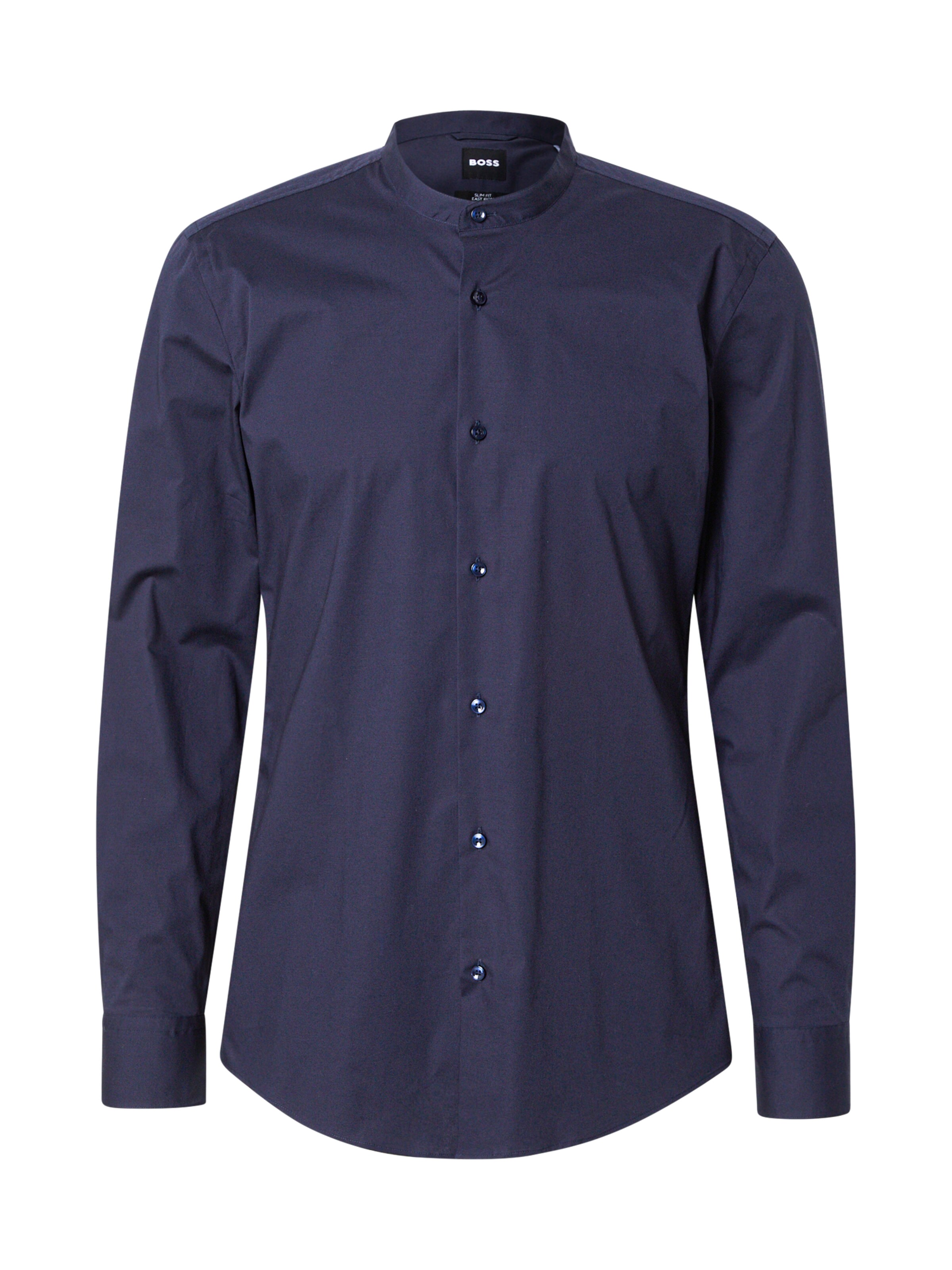 BOSS Rovný strih Košeľa 'H-HANK' - Modrá: predná strana