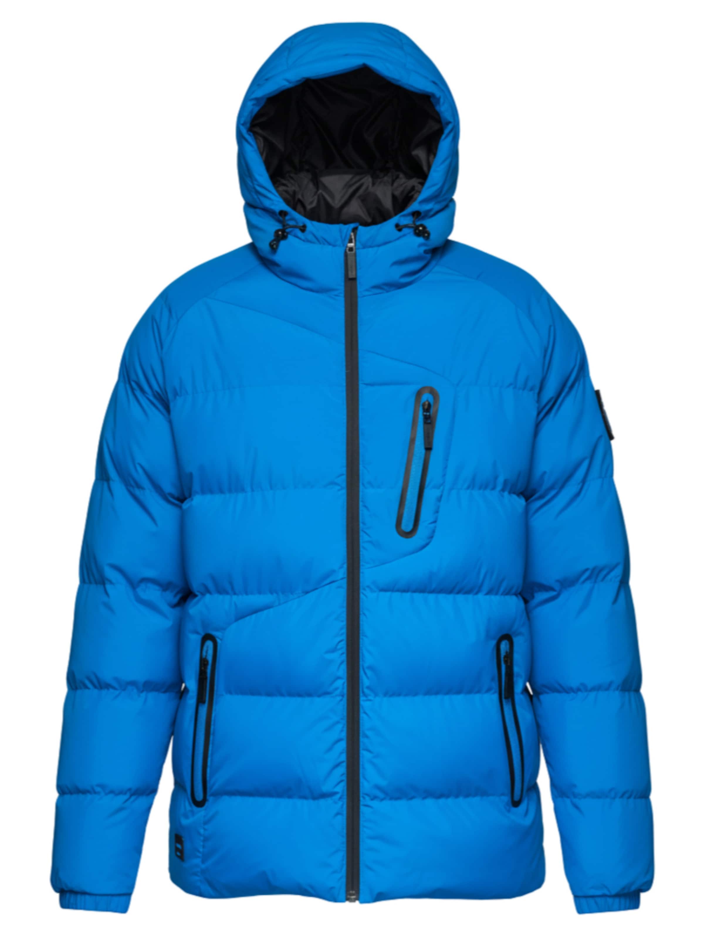 Ombre Winterjas in de kleur Blauw, Productweergave