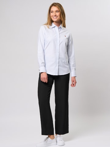 U.S. POLO ASSN. Blouse 'Gina' in Blauw